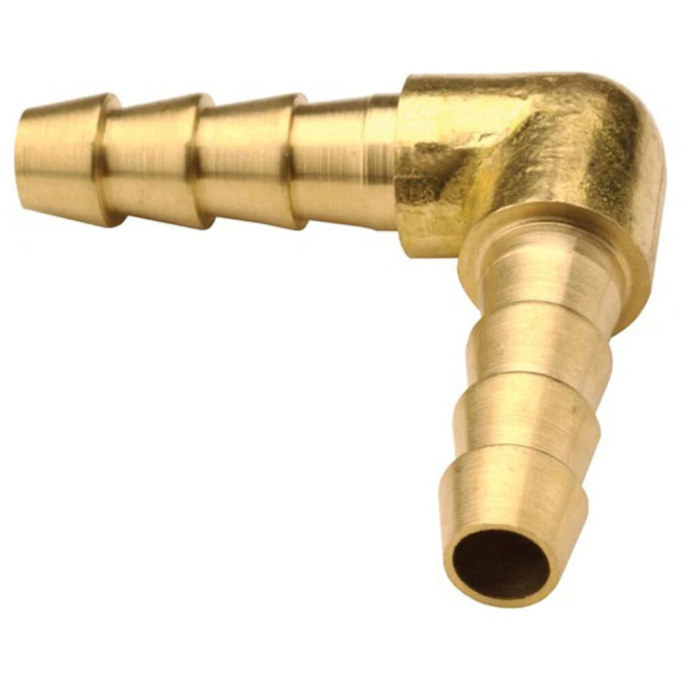 Dixon® 1770404C 90 Deg Elbow Splicer, 1/4", Hose Barb, Brass