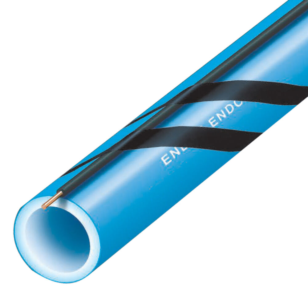 PET10041280009 Blue EndoTrace Tubing, 1" x 300' 250 psi, CTS, 3408, SDR9