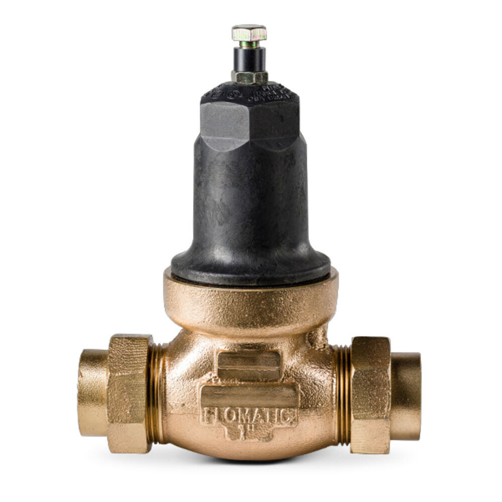 C152002E 1-1/4" Cycle Gard® Direct-Acting Constant Pressure Pump Control Valve, Brass, 50 psi