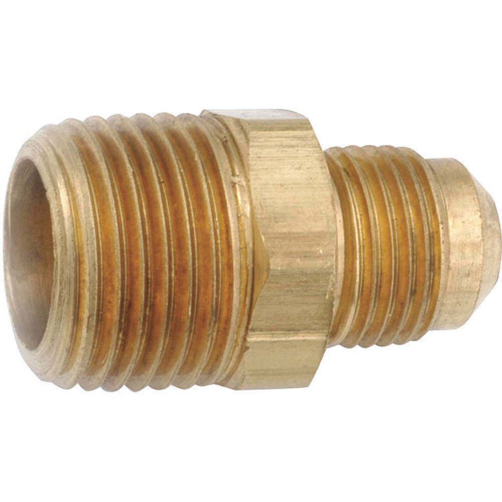 Midland 7040480808 7408 Tube Half Union, 1/2", Flare x Male Pipe, Brass