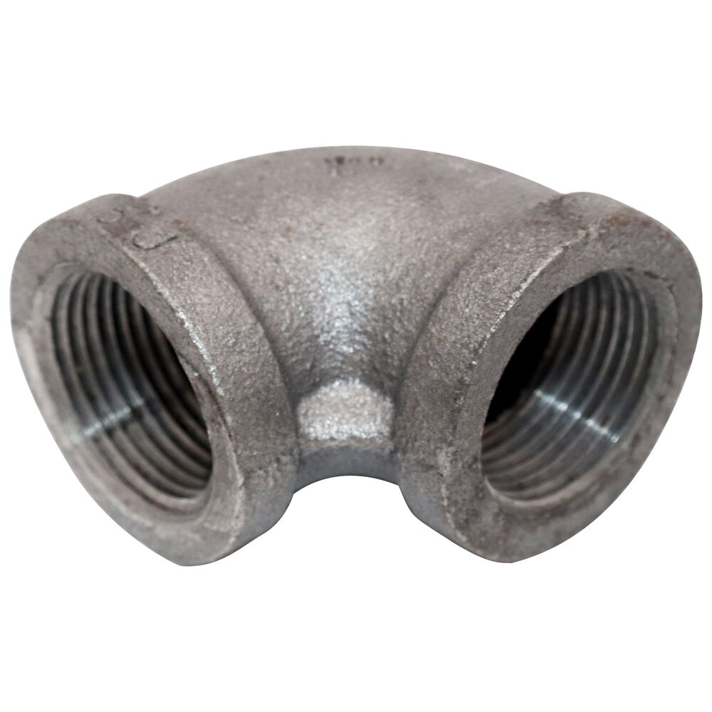 Anvil® 0310001201 FIG 1101 Standard 90 deg Pipe Elbow, 1 in, FNPT, 150 lb, Malleable Iron, Black, Domestic