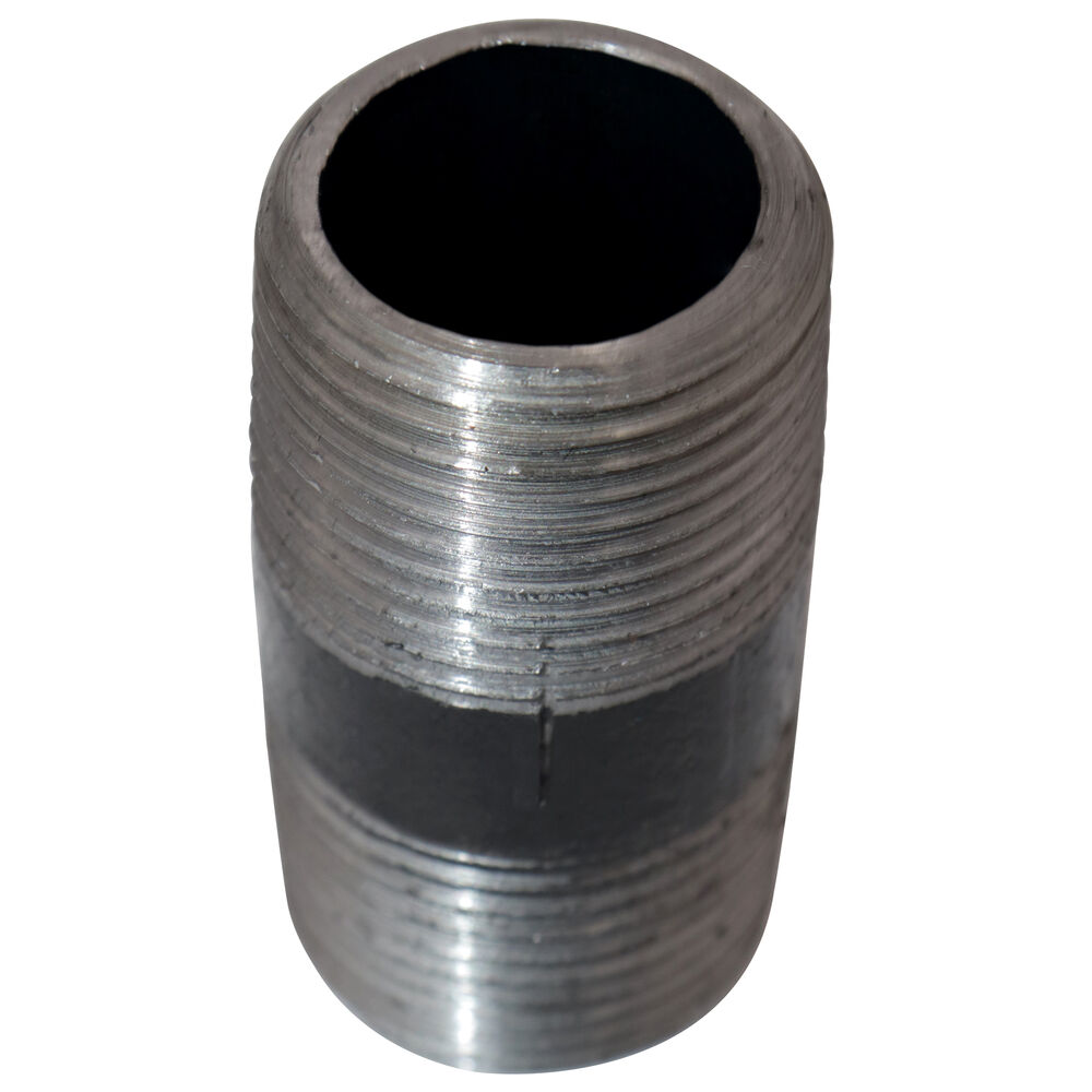 Beck® 0330519000 Pipe Nipple, 3/4 inx2" L, Steel, Black, SCH 80/XH, Domestic