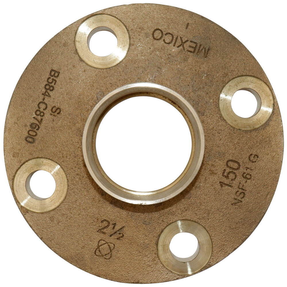 771-LF 2-1/2 SWT LF 150 Lb CAST Copper COMP Flange