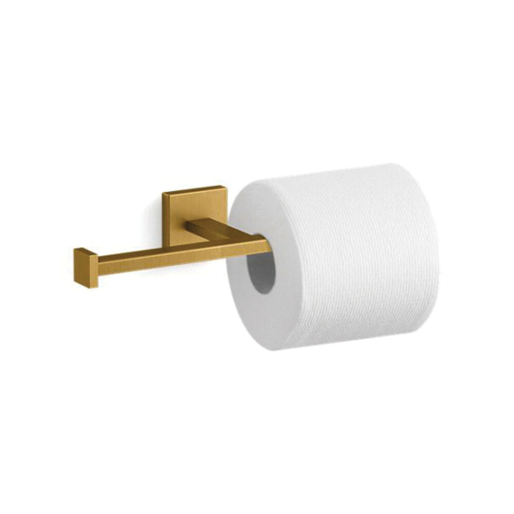 Kohler® 23288-2MB Square Double Toilet Paper Holder, 2 Roll Capacity, 2 ...