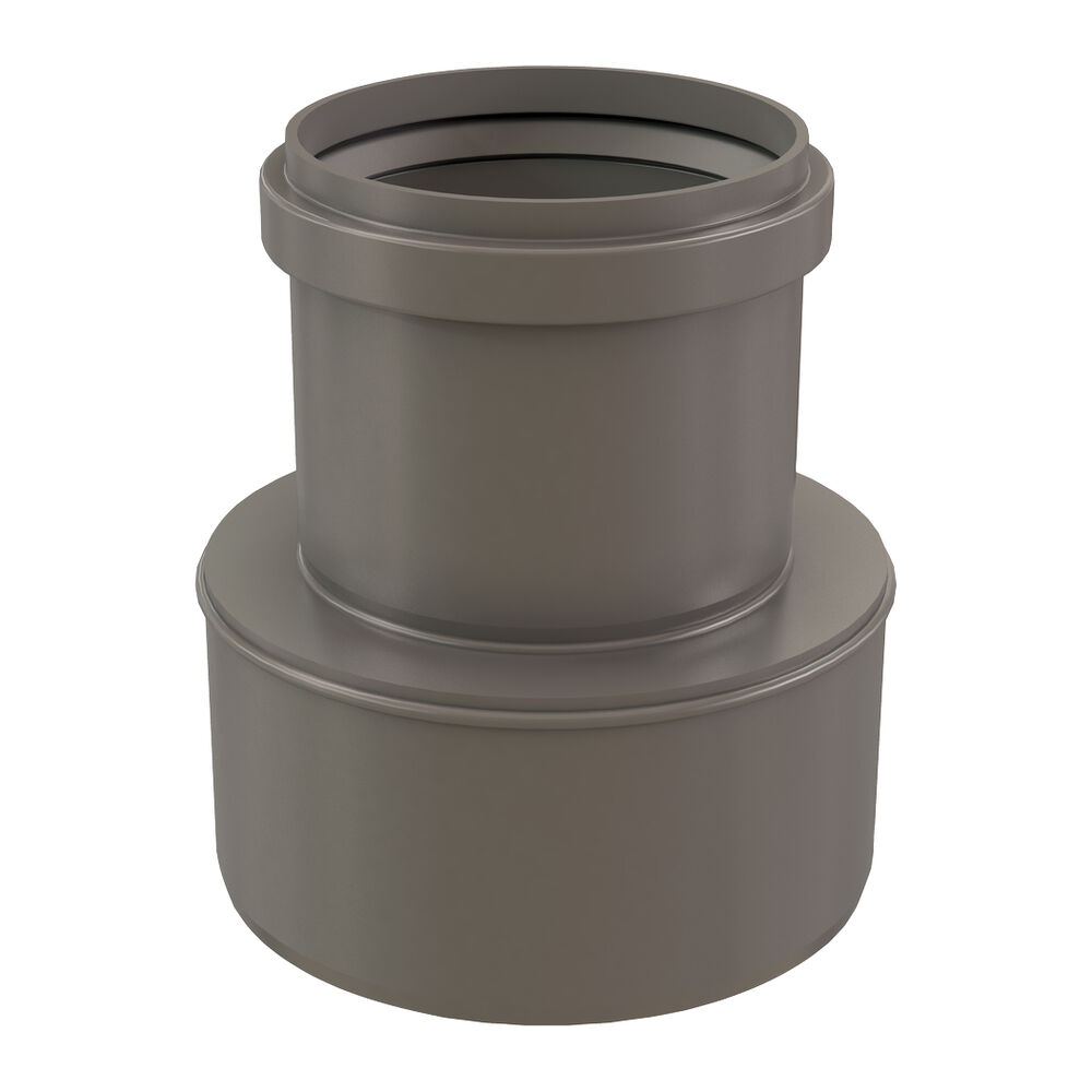 Centrotherm ISRD0604 InnoFlue® 6" to 4" Single Wall Reducer, Polypropylene L