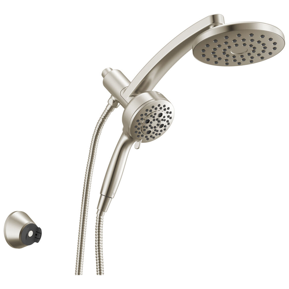 Delta 58600-SS-PR25 Universal Showering Components Showering Components PivotPro™ 3-in-1 Combination Shower, Lumicoat® Stainless