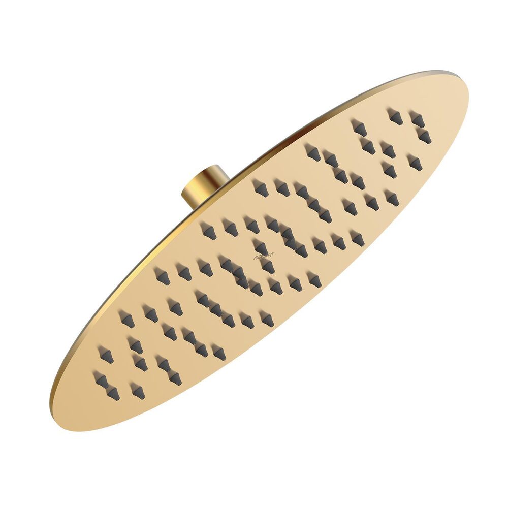 Gerber® D460076BB Drench™ Showerhead, 1.75 gpm Max Flow, 1 Spray, Wall Mount, 10" Head, Brushed Bronze