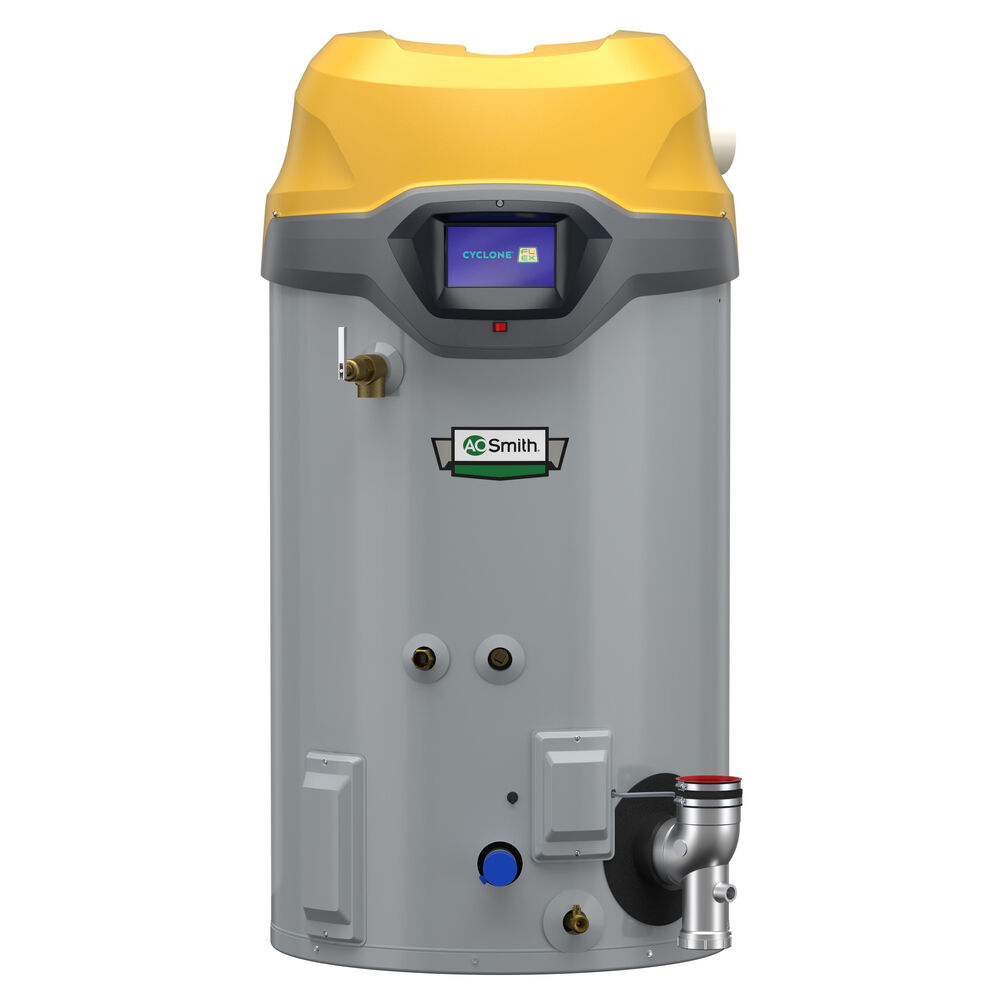 A.O Smith® BTH-100A Cyclone® FLEX™ Condesing Gas Water Heater w/ Adaptive Gas Technology, 60 gal, Liquid Propane/Natural Gas, 99,900 BTU/hr, Commercial