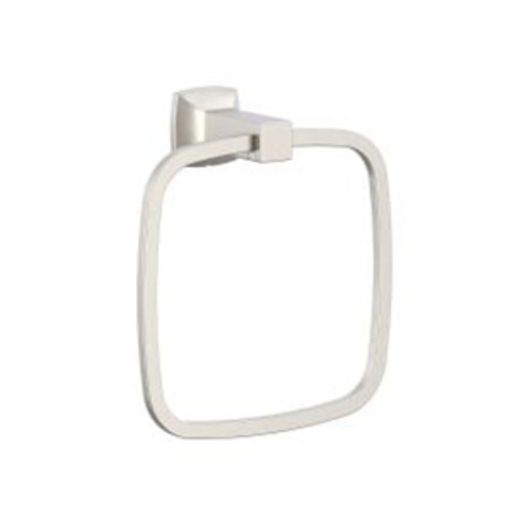 Gerber® D445062BN Fairbanks™ Towel Ring, 7.94" OAH 3" OAD, Metal, Brushed Nickel