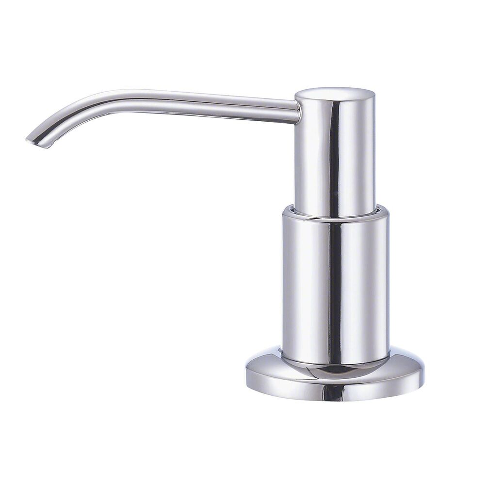 Gerber® DA502105 Premium Deluxe Soap and Lotion Dispenser, Solid Brass, Polished Chrome