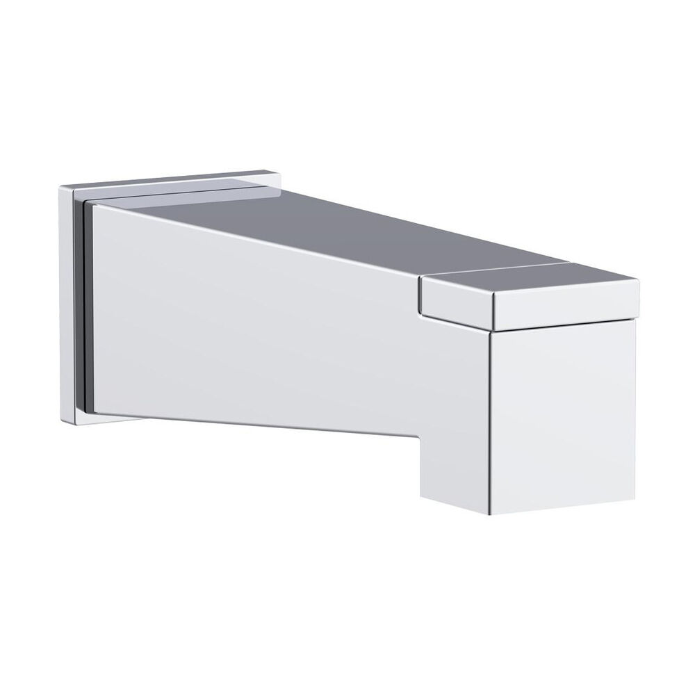 Gerber® DA606445 Mid-Town® Wall Mount Tub Spout, For Use w/ Model D502062T 1-Handle Tub and Shower Faucet Trim Kit, Metal, Polished Chrome