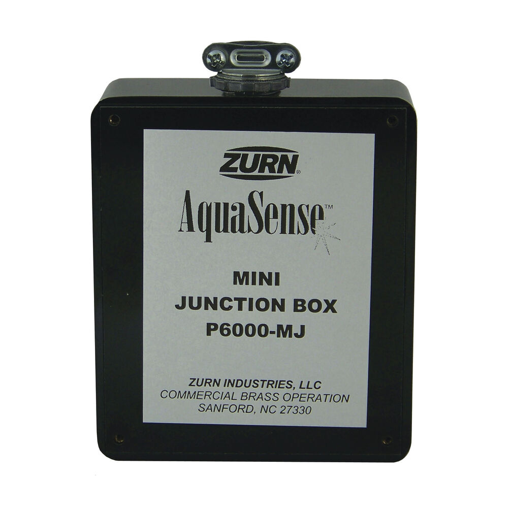 Zurn® P6000-MJ Mini Junction Box, For Use w/ AquaSense® ZESS Electronic Flush Valve