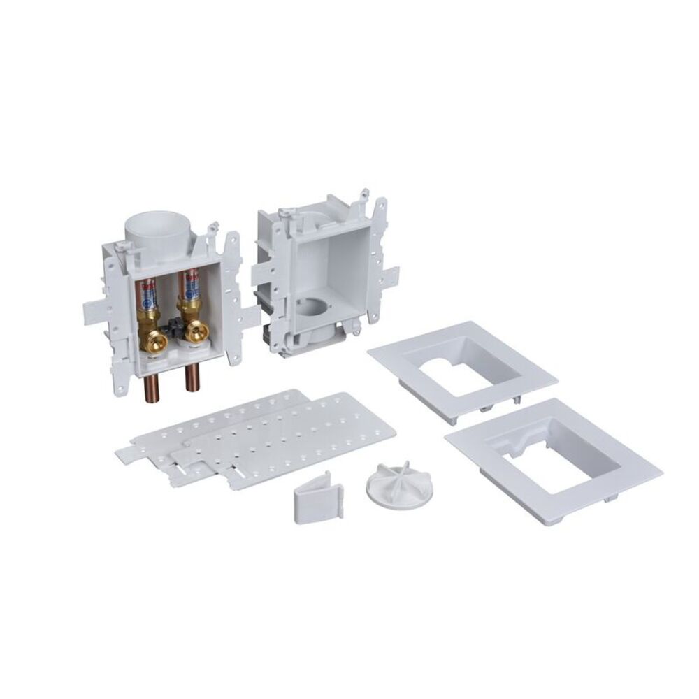 Oatey® MODA™ 37613 Outlet Box w/ Hammer Arrestor, F1960 PEX Connection, PVC