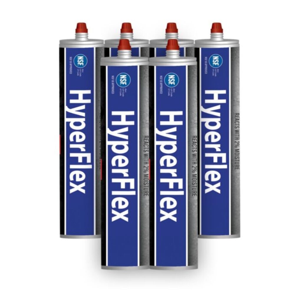 Fernco SG-HF6 HyperFlex Hydrophobic Grout 6 Pack, 300 ml