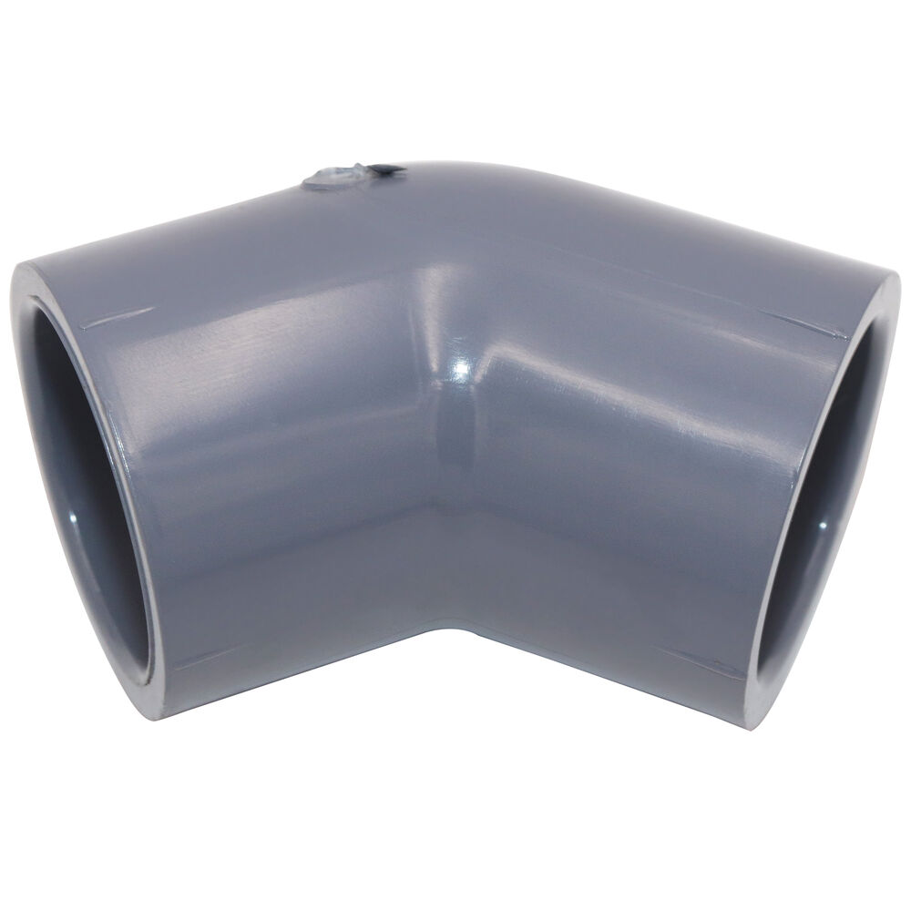 Spears® 817-010C Standard Elbow, 45 deg Elbow, 1", Socket, SCH 80/xH, CPVC, Domestic
