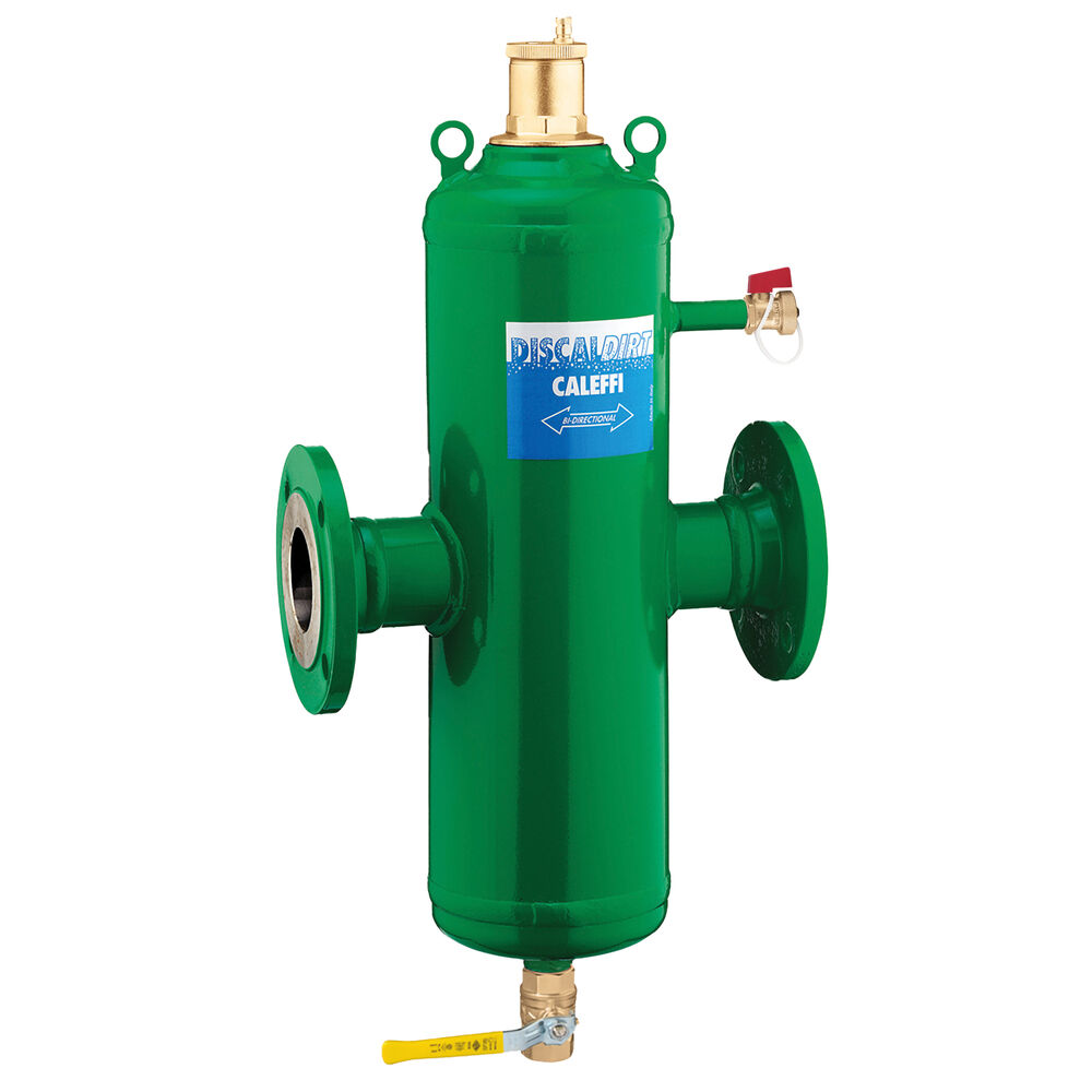 Caleffi DISCALDIRT® NA546080A Air and Dirt Separator, 3" Flange Connection, 150 psi Working, 95 gpm, 32 to 270 deg F, Steel