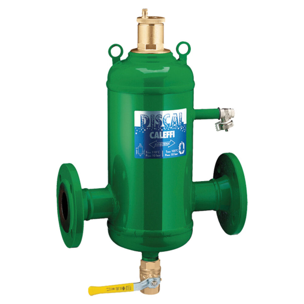Caleffi DISCAL® NA551080A Air Separator, 3" Flange Connection, 150 psi Working, 32 to 270 deg F, Steel
