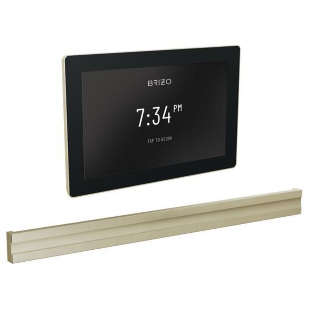 Brizo® 8CB-600S-PN-L Bilateral Steam Shower Control, Digital Display, Lumicoat Polished Nickel