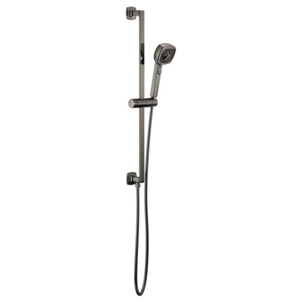 Brizo® 88767-BNX Allaria™ Multi-Function Hand Shower, 4-Function Shower Head, 1.75 gpm, 82" L Hose, Brilliance Black Onyx