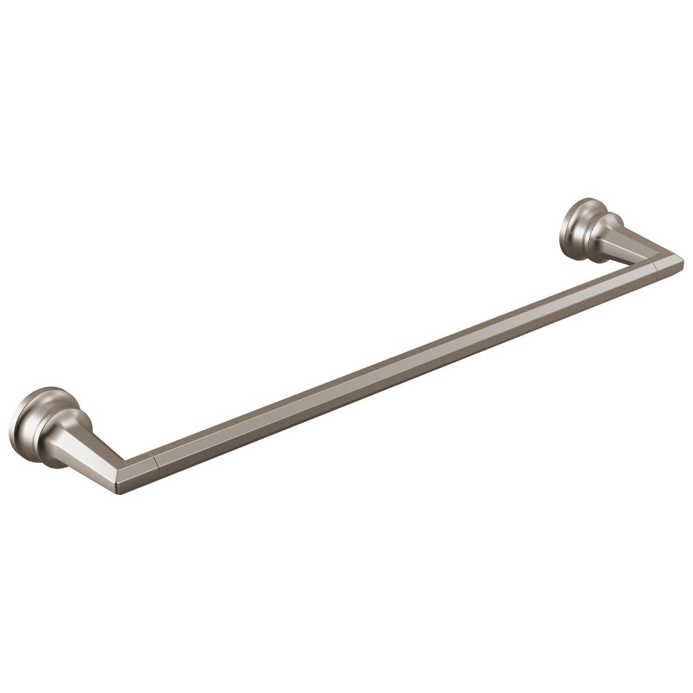 Brizo® 691865-NK Beauclere™ Bath Hardware Towel Bar, 18" L Bar, Zinc, Luxe Nickel
