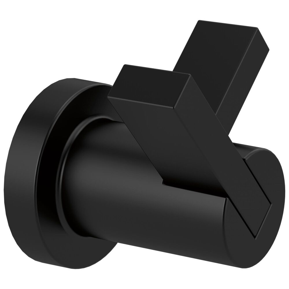 Brizo® 693535-BL Litze® Robe Hook, (2) Hooks, 2.56" OAH 3.13" OAW 2-7/16" OAD, Zinc, Matte Black
