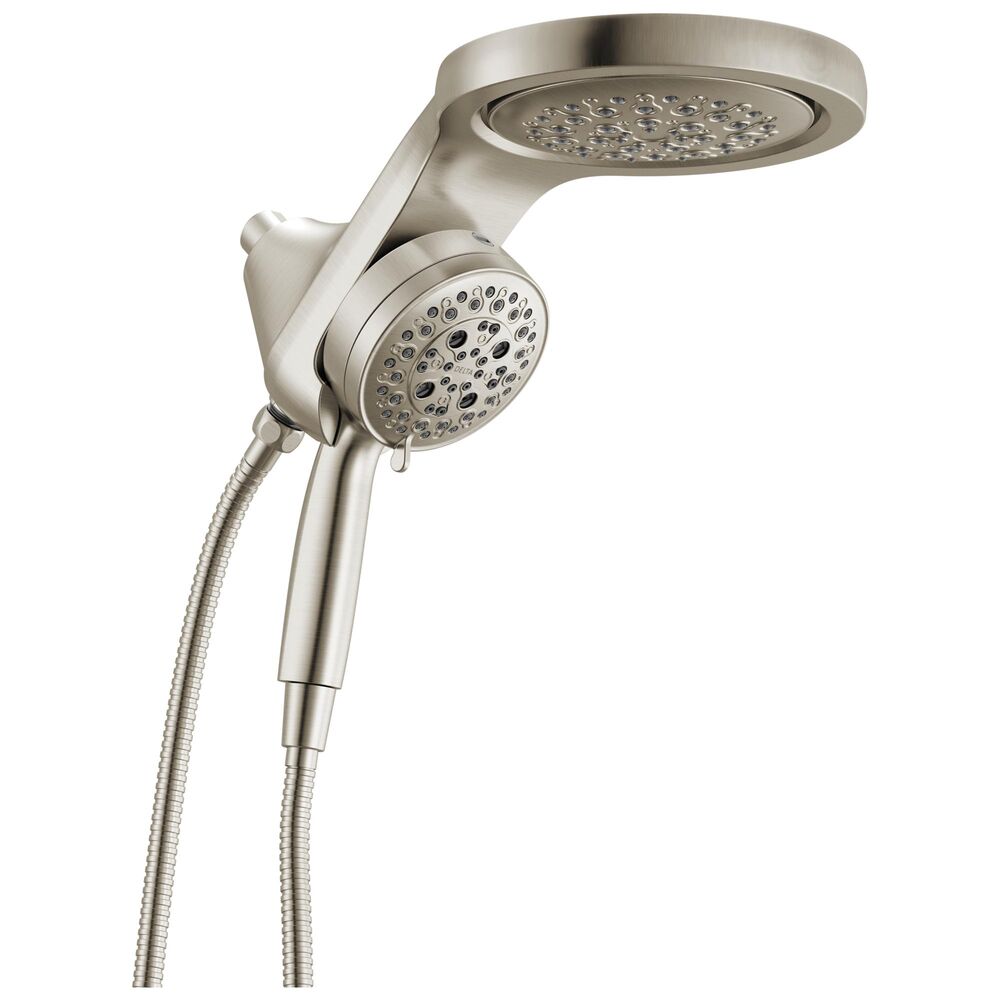 DELTA® 56000-SS-PR25 6F HydroRain® Two-In-One Shower w/ ProClean™, 2.5 gpm, 6 Spray Settings, Lumicoat® Stainless
