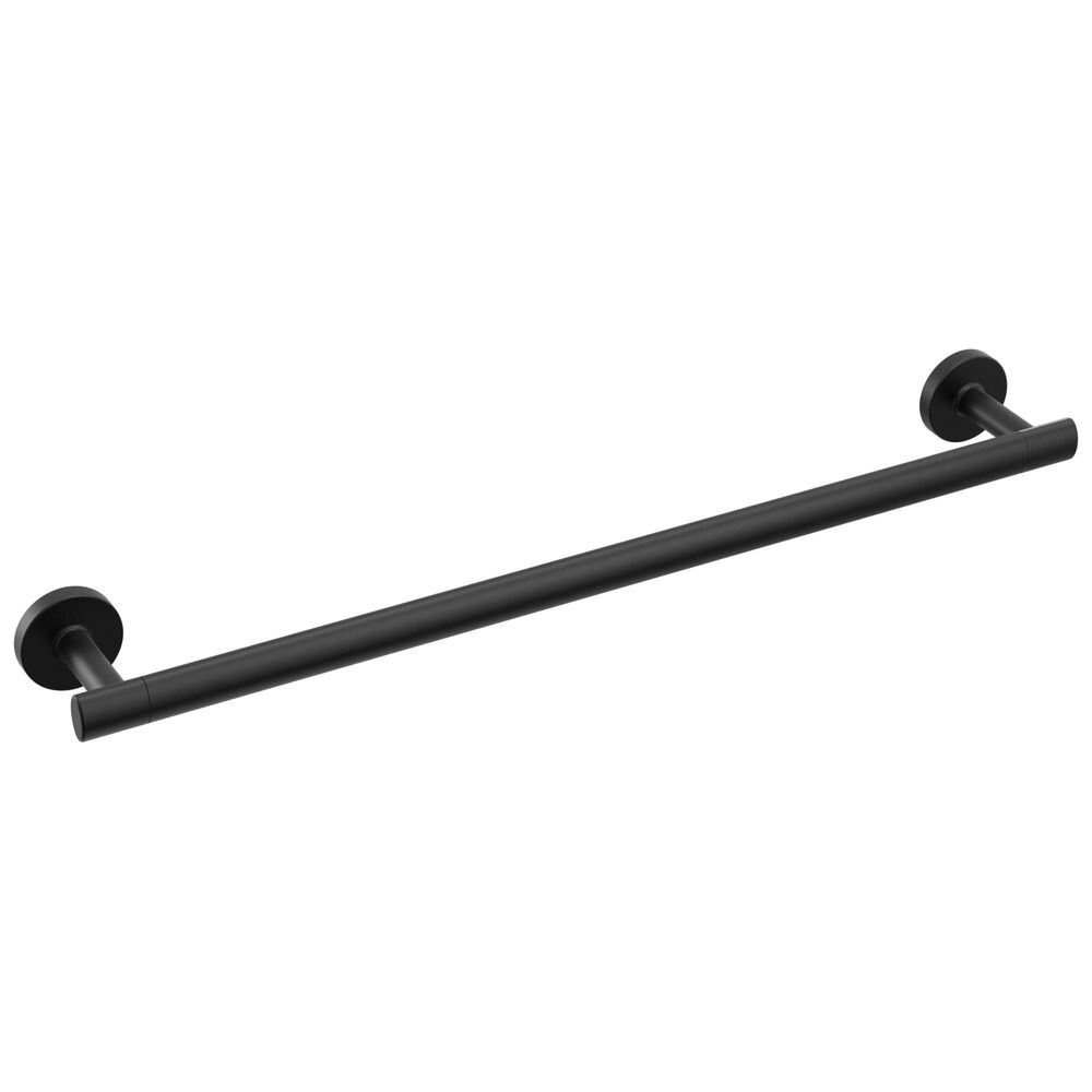 DELTA® 74218-BL Altado™ Towel Bar, 18" L Bar, 1-13/16" OAH, Stainless Steel, Matte Black