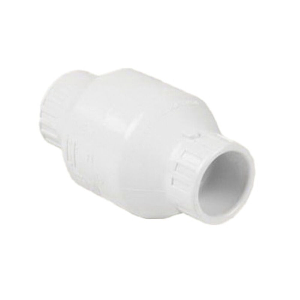 Spears® S1580-30 Utility Spring Check Valve, 3", Socket, PVC Body
