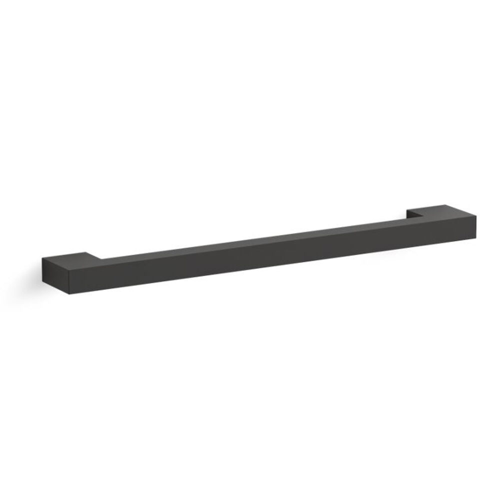Kohler® 33568-BL Lodern™ 11" Drawer Pull, For Use w/ Lodern™ Bathroom Vanity Cabinets and Silestone® Quartz Bathroom Vanity Tops, Zinc, Matte Black