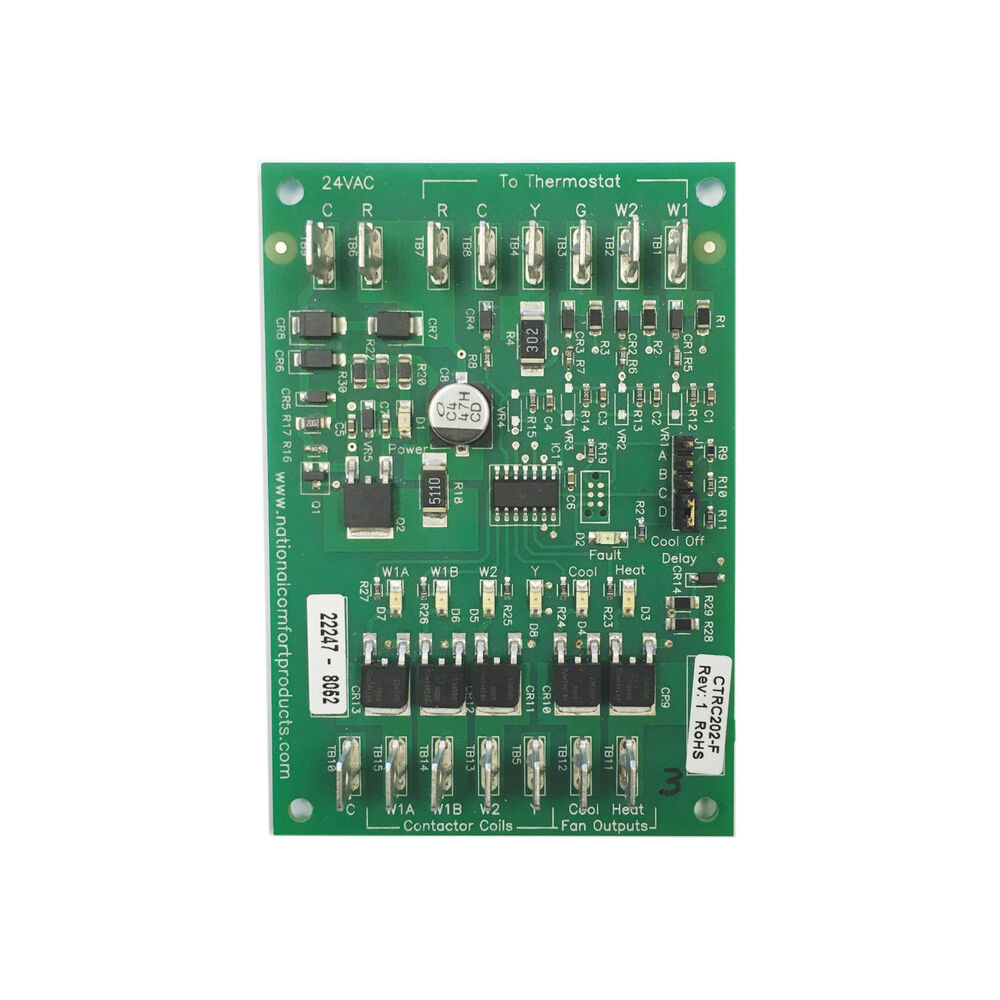 National Comfort Products 14262041 Electric Heat Sequencing Control Board