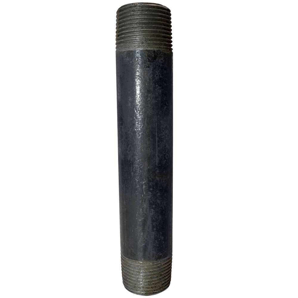 FIG 338 Pipe Nipple, 3/4 inx5-1/2" L MNPT, Steel, Black, SCH 80/XH, Welded, Domestic