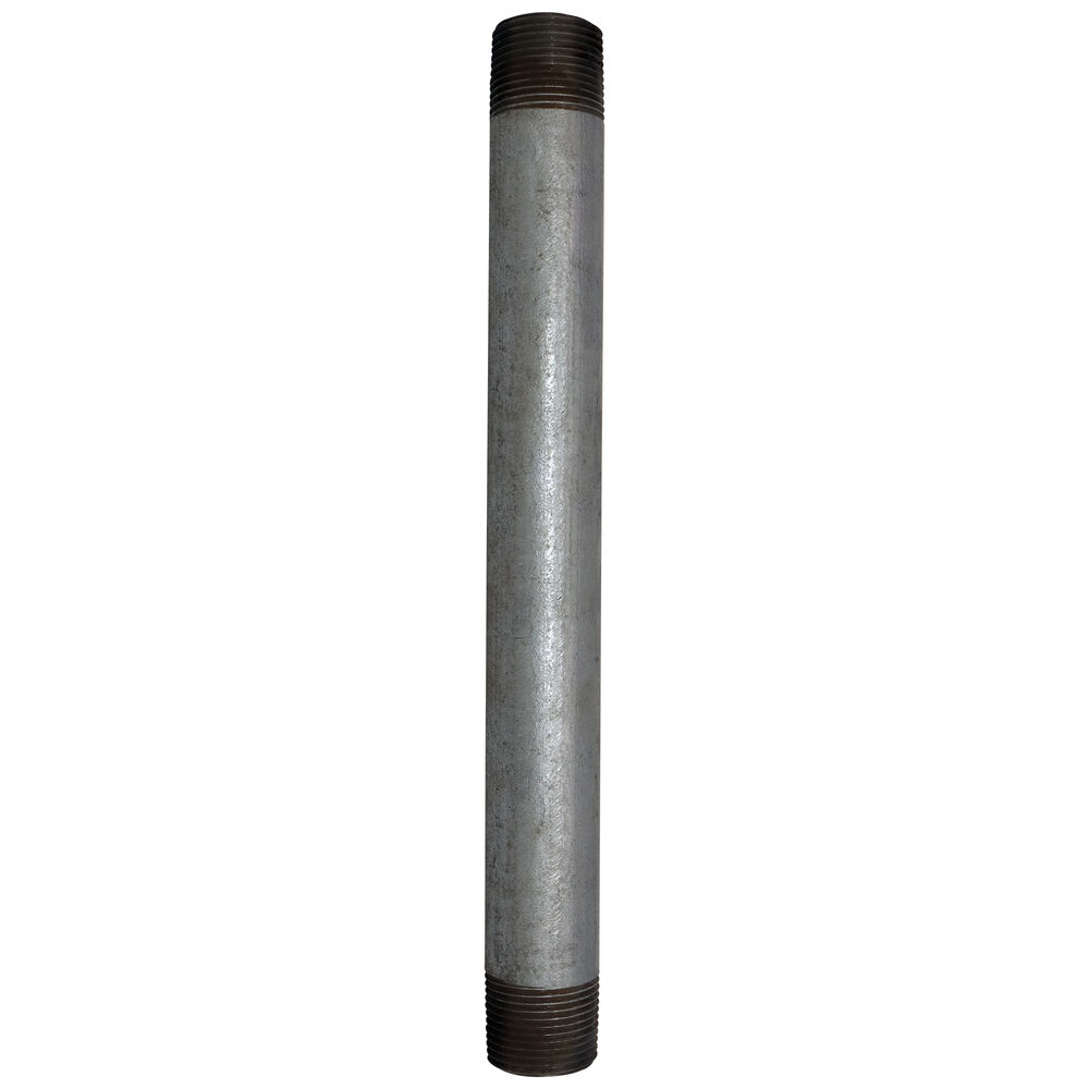 Anvil® 0831027800 Pipe Nipple, 1 inx12" L, Steel, Galvanized, Welded, Import