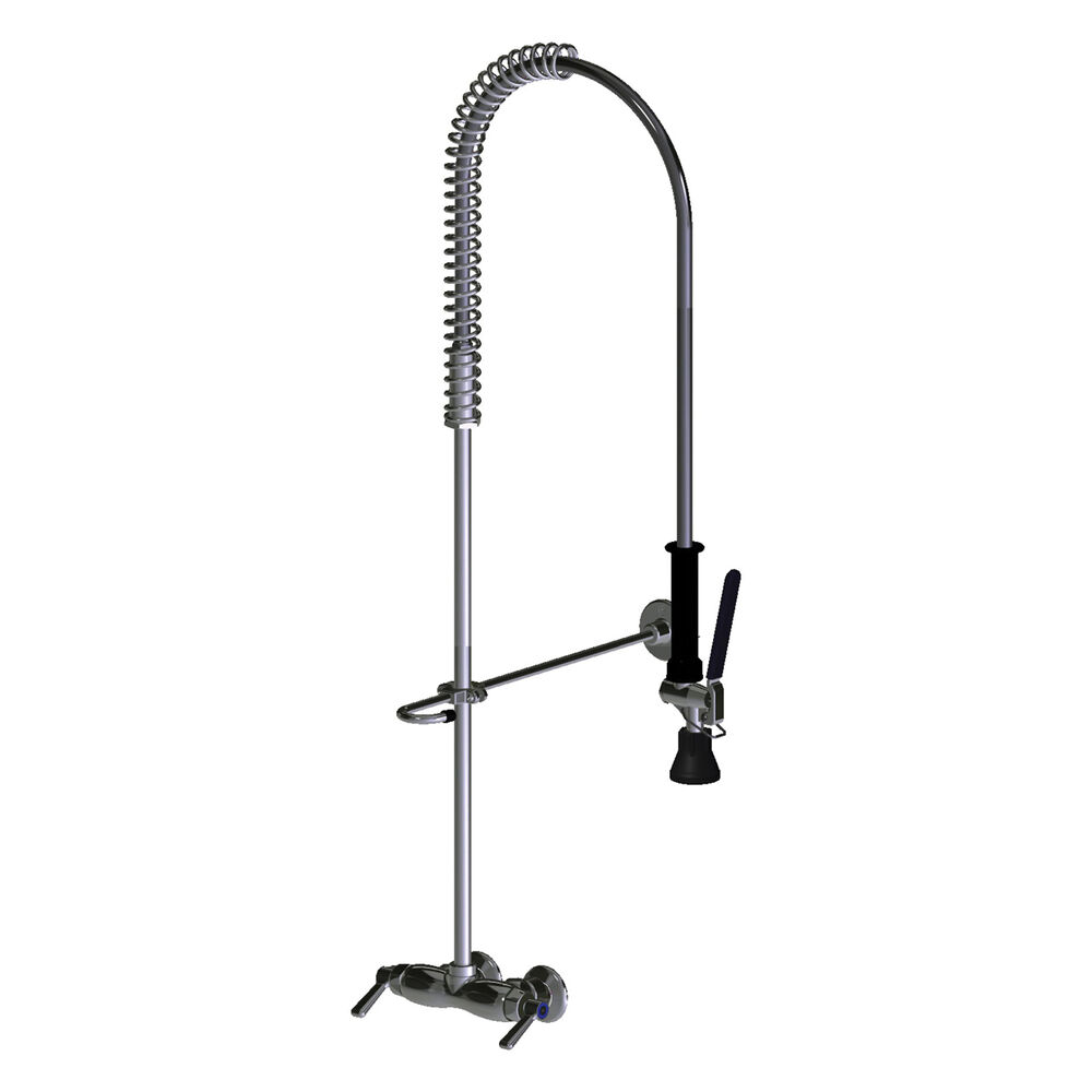 Chicago Faucet® 923-GXKCAB Pre-Rinse Fitting, Commercial, 1 gpm, 3-3/8" Center, Polished Chrome