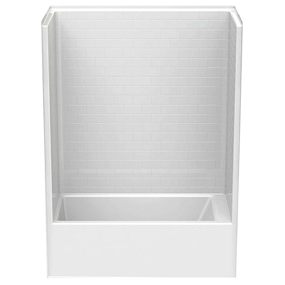 Aker® by MAAX 141393-L-000-002 6032STT 1-Piece Regular Tub Shower, 60 ...