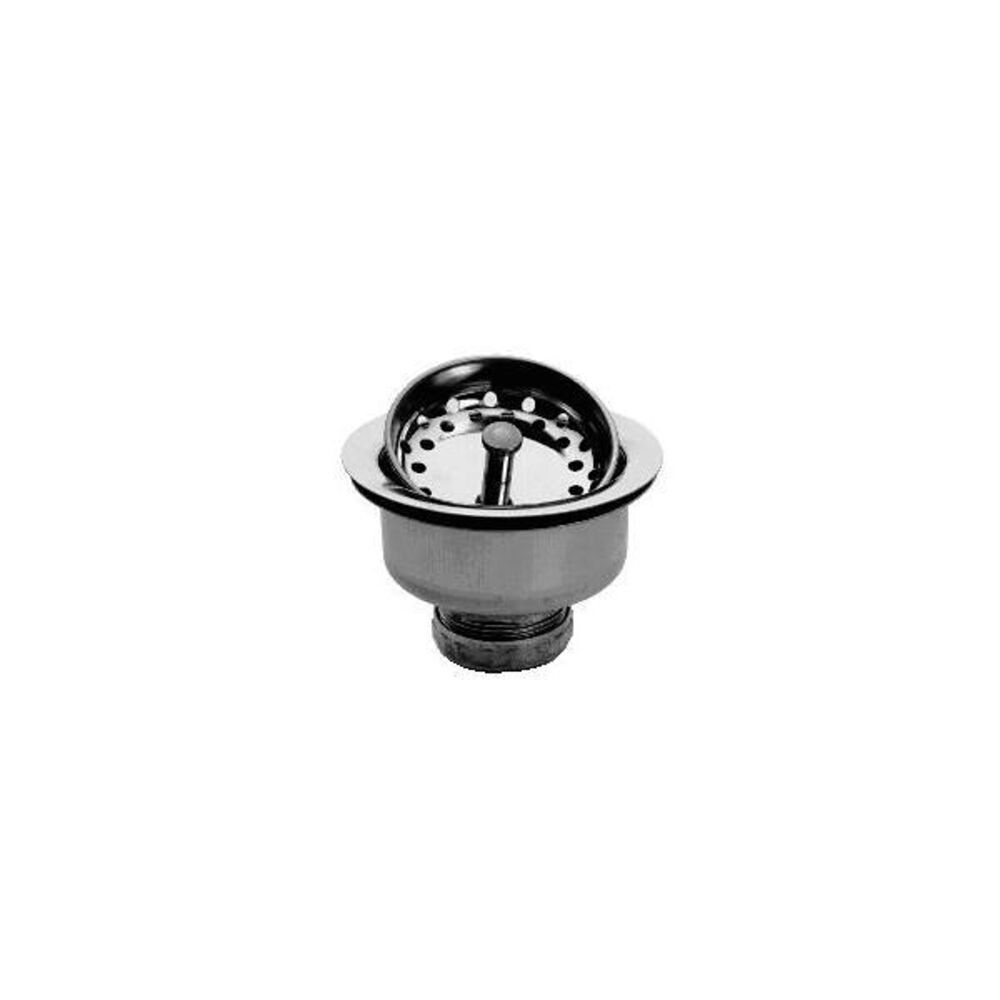 J35 Just 4-3/8" Crumb Cup Strainer Drain, Stainless Steel