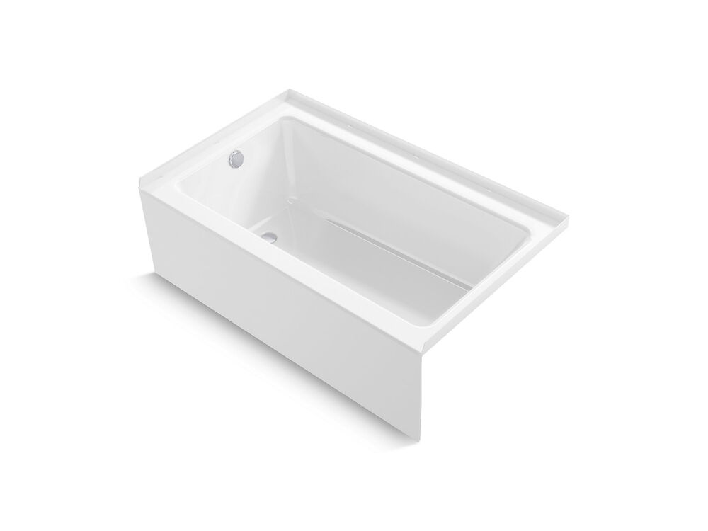 Sterling 71621110-0 Forum™ 60" x 36" Vikrell® alcove bath, left drain