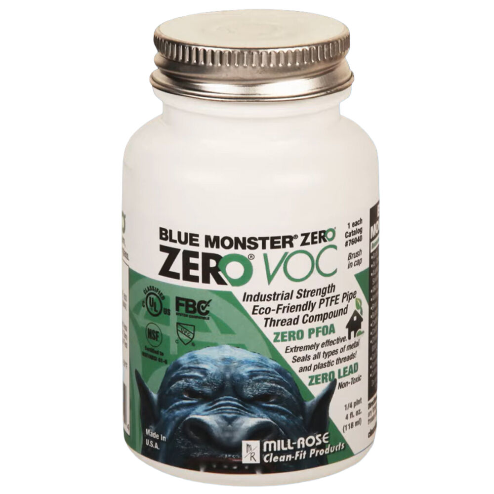 76042 BLUE MONSTER® ZERO® 1/2 pt / 8 fl oz  PTFE-Enriched Pipe Thread Compound