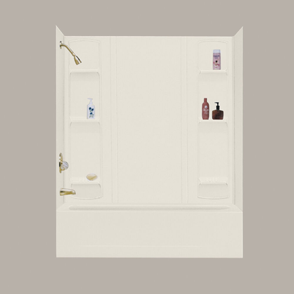 ELM® 56BN DURAWALL® Bathtub Wall, 58" H, Thermoplastic