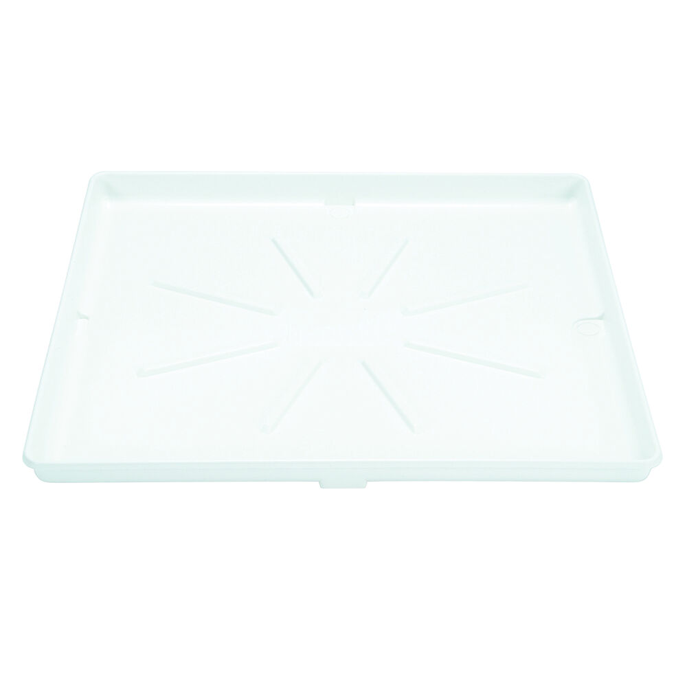 ELM® DURAPAN™ 96 Washer/Water Heater Pan, Co-Polypure™, White