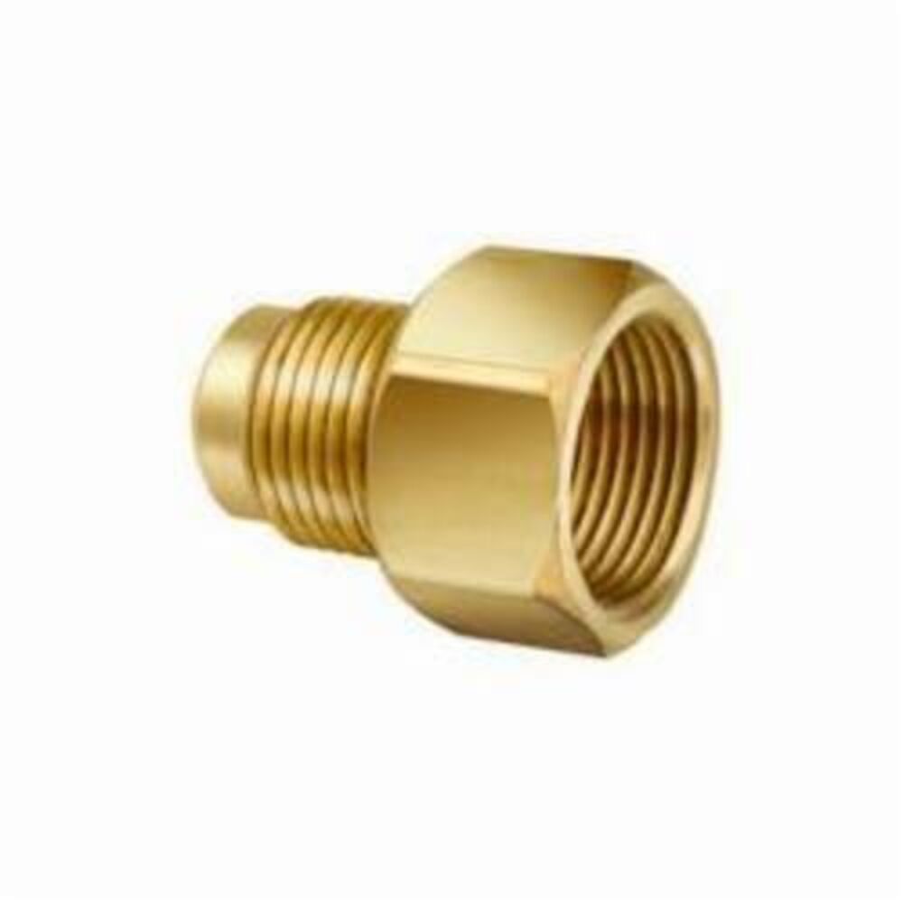 ICP™ UR3-810 Adapter, 1/2 x 5/8" Nominal, Female Flare x Flare, Brass, Domestic