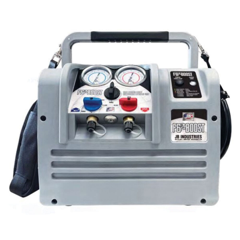 ICP™ F6-Boost Ignition-Proof Refrigerant Recovery Unit, 100/240 V, BLDC Motor-Driven Oilless Compressor