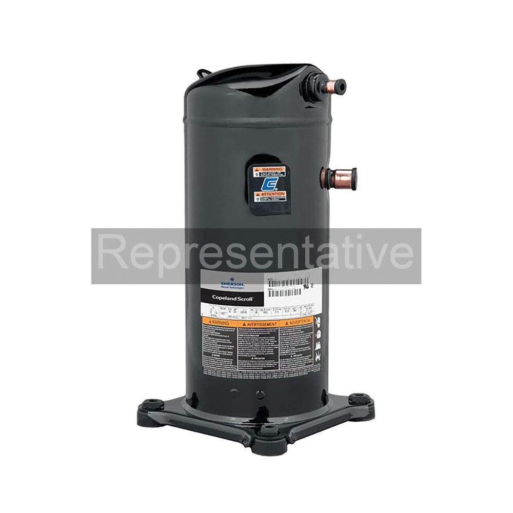ICP™ ZR61K3E-TF5-830 Hermetic Scroll Compressor, 62000 Cooling Capacity, R-22 Refrigerant