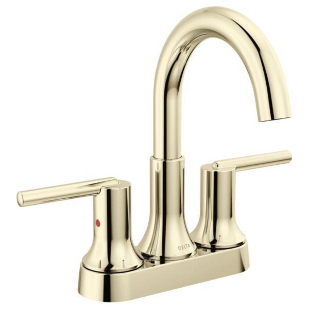 DELTA® 2559-PNMPU-DST Trinsic® 2 Handle Centerset ADA Bathroom Faucet, 1.2 gpm, Polished Nickel