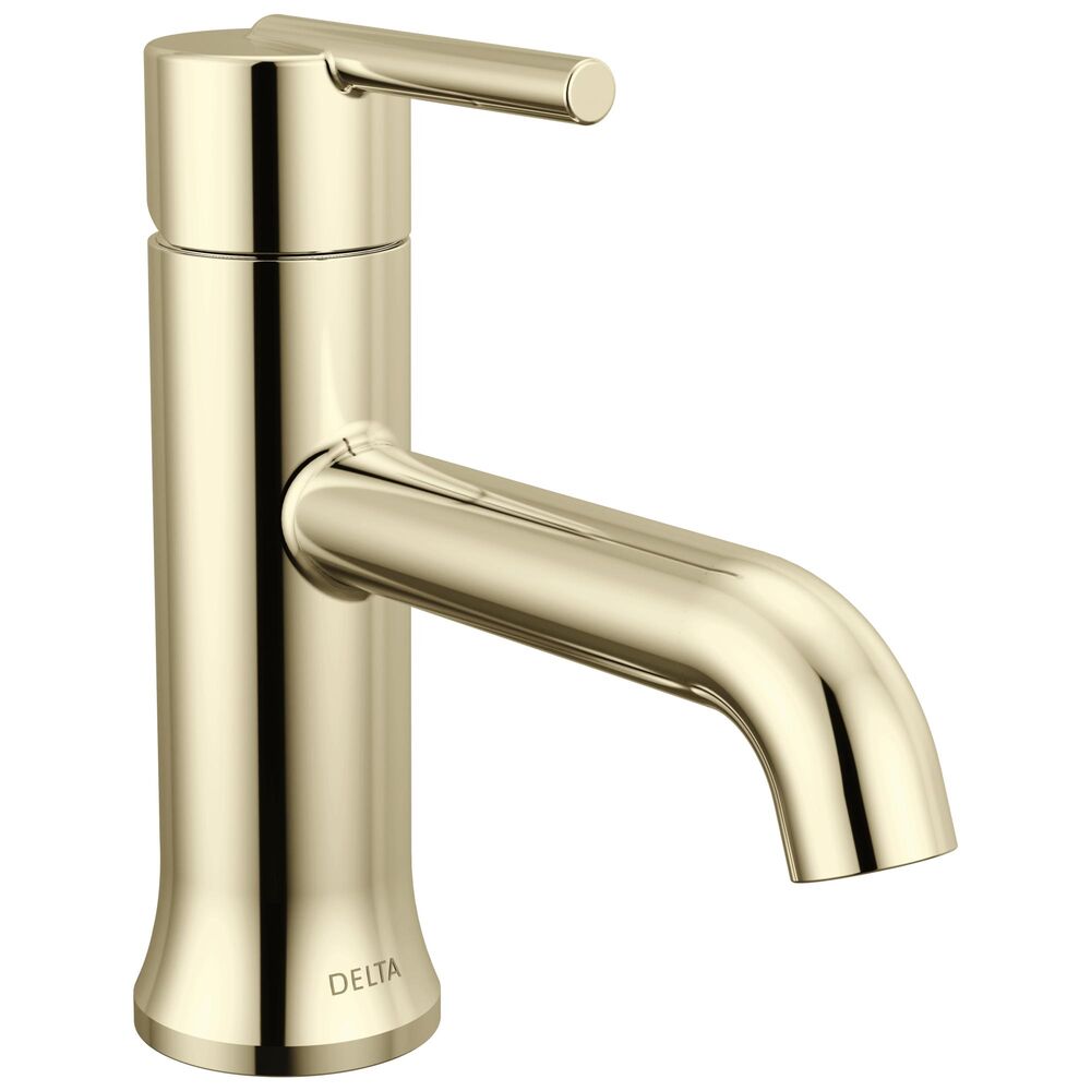 DELTA® 559LF-PNMPU Trinsic® Single Handle ADA Bathroom Faucet w/ Pop-Up Drain, 1.2 gpm, 2-3/8" H Spout, Polished Nickel