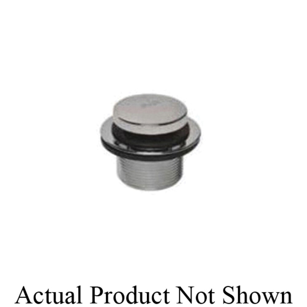 AB&A™ 63060 Touch Toe Stopper w/ 3/8" Post, Satin Nickel