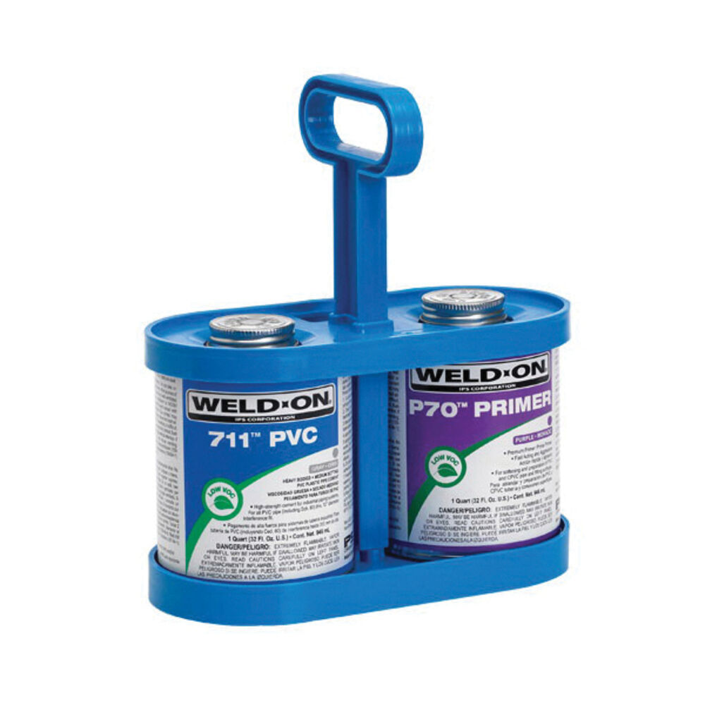 Weld-On® CanTote™ 12891 Cement and Primer Carrier, For Use w/ Quart and Pint Cement Can
