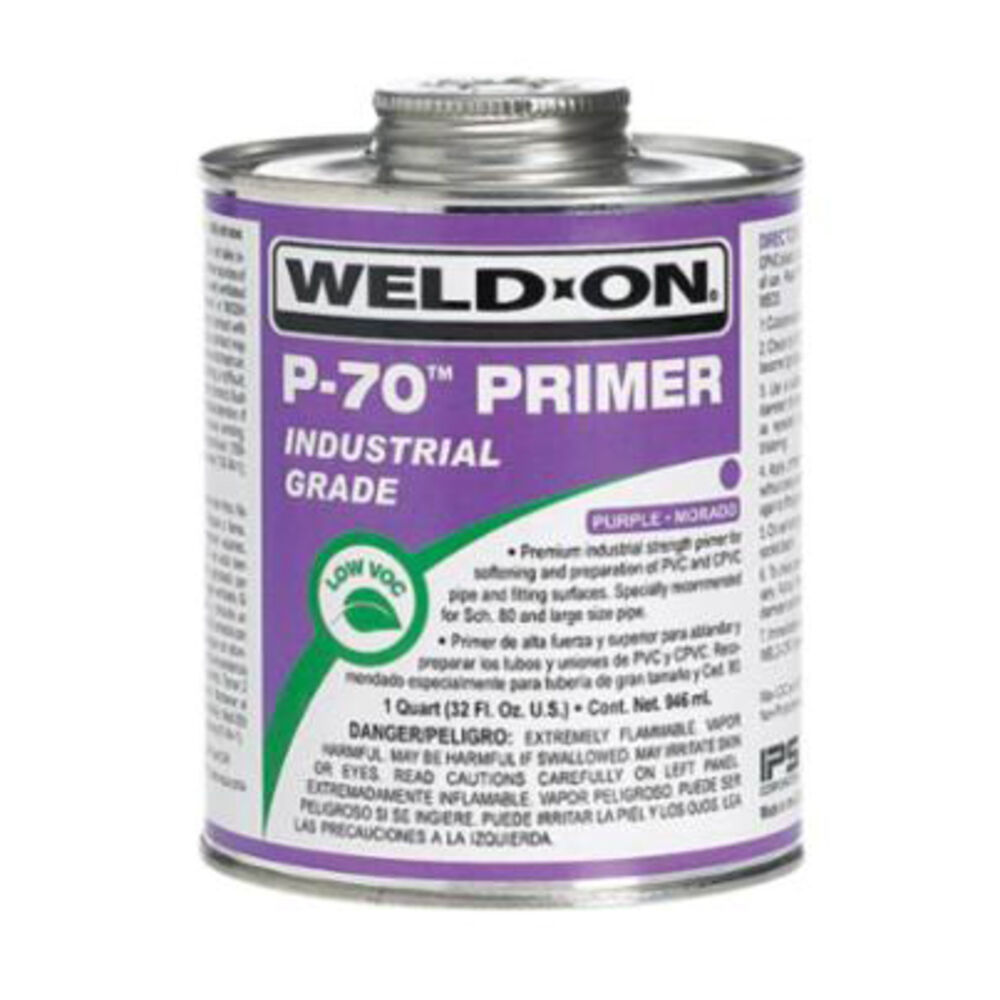 Weld-On® P-70™ 10221 Primer w/ Screw-On Cap, 1 gal Can, Purple