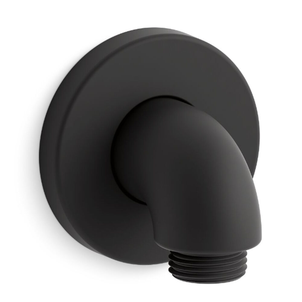 Kohler® 22172-BL Wall Mount Supply Elbow With Check Valve, Purist® Stillness®, 1/2" x G1/2-14, NPT, Brass