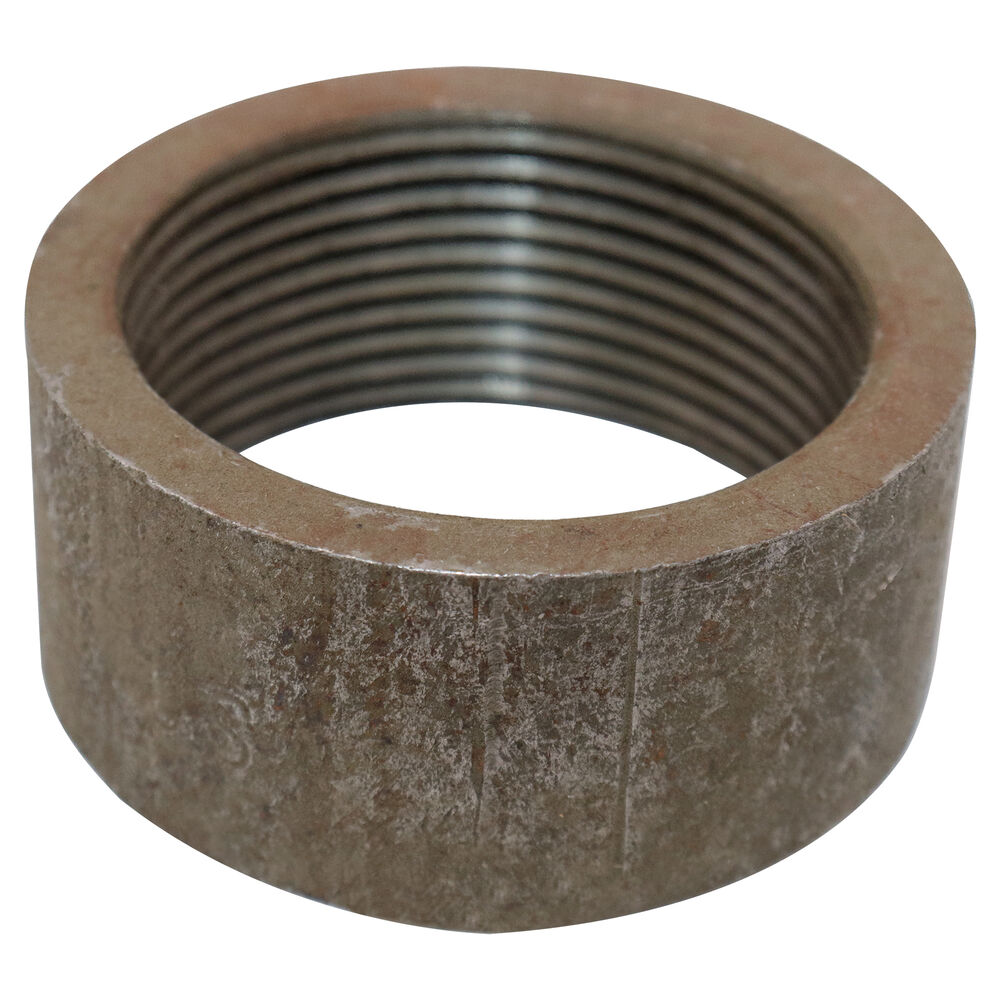 0320200777 FIG 336 Standard Taper Tapped Half Coupling, Steel, 1-1/2", NPT, Black Oxide, Domestic