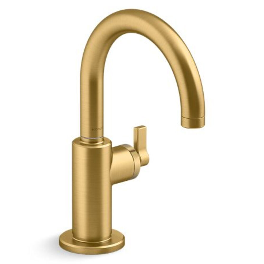 Kohler® K28676-2MB Billet® Beverage Faucet, Vibrant Brushed Moderne Brass